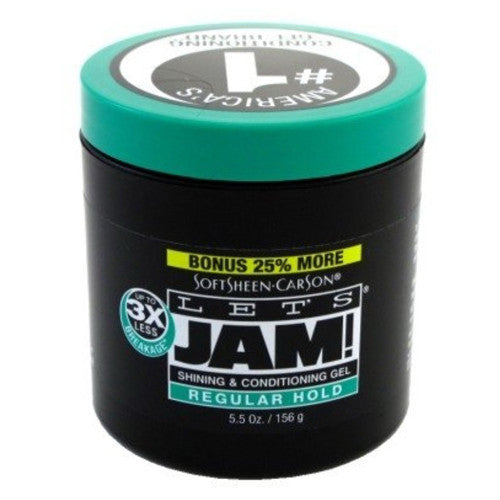 Softsheen Carson Lets Jam Shining And Conditioning Gel Regular Hold, 5.5 Oz